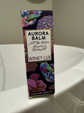 WINKY LUX Aurora Balm pH Lip Balm - Purple with Gold Accents